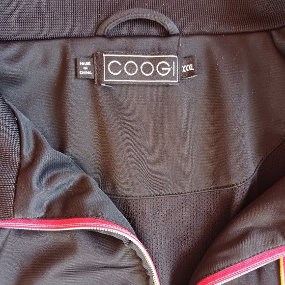 COOGI Australia Men's Jacket Full Zip Size 3XL Black Soft Shell Polyester - Picture 3 of 4